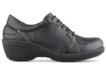 Damesko Sort m/snøre New Feet - Billede 2