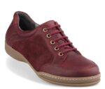 Damesko Bordo m/snøre New Feet