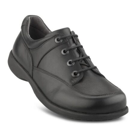 Damesko Sort m/snøre New Feet