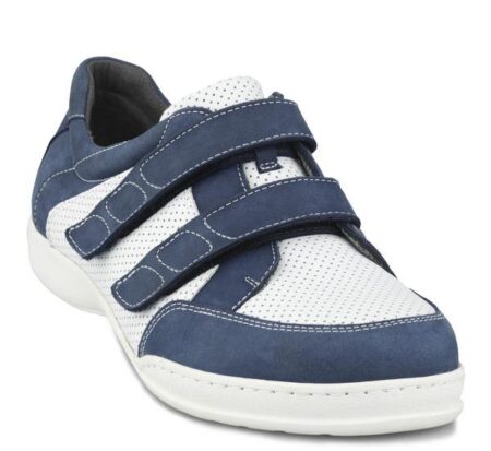 New Feet Hvid sko m/velcro