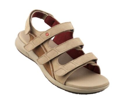 New Feet Sandal natur m/velcro