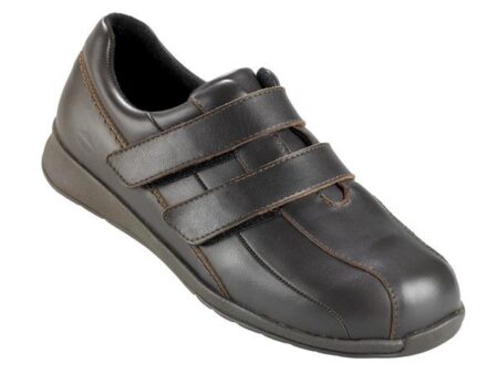 Damesko Brun m/velcro New Feet
