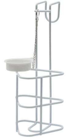 Urinflaske holder med låg