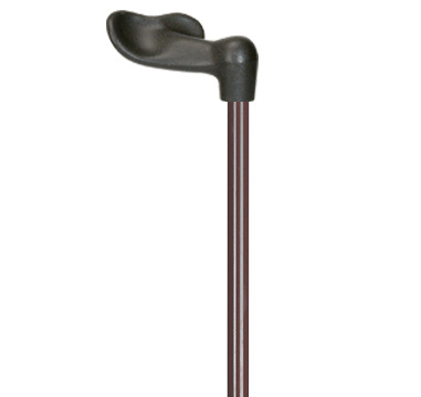 Stok Brun m/anatomisk håndtag