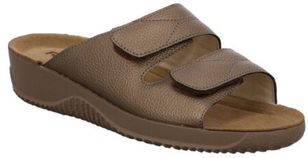 Rohde Slipper Bronze m/2 velcroremme