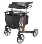 Rollator Server Brun med tilbehør - Billede 2