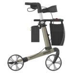 Rollator Server Champagne med tilbehør - Billede 3