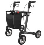 UDGÅET Rollator Server Grå Med Soft Hjul - Billede 2