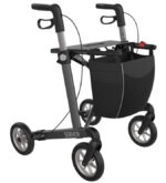 UDGÅET Rollator Server Grå Med Soft Hjul