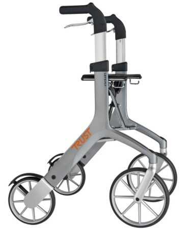 UDGÅET Lets Fly Rollator Grå