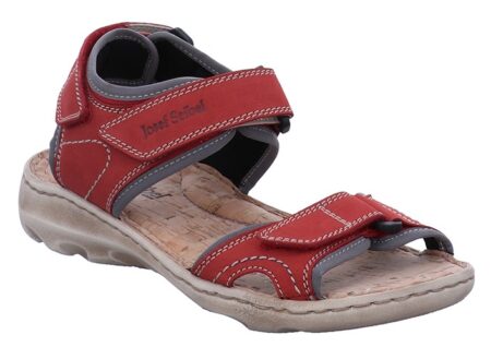 Josef Seibel Rubin Rød Sandal