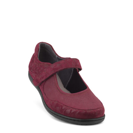 New Feet Bordeaux Ballerina Sko