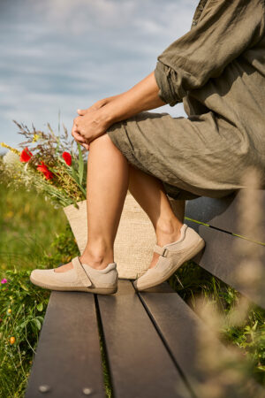 New Feet Sand Ballerina Mesh