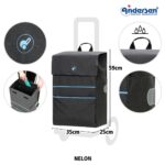 Andersen Scala Shopper Nelon Grå - Billede 2