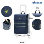 Andersen Scala Shopper Nelon Blå - Billede 2