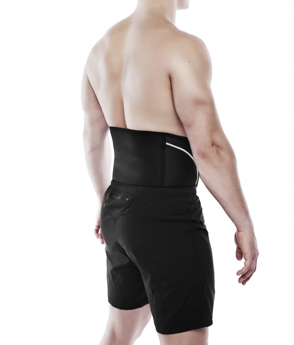 113306-01_qd_back_support_4 Rehband Rygstøtte Sort 5mm - Billede 1