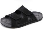 Rohde Herresandal Sort Nappalæder - Billede 3