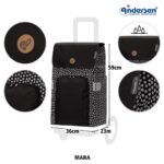 Andersen Campus Shopper Mara Sort - Billede 3