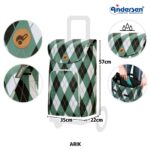 Andersen Campus Shopper Arik Grøn - Billede 3