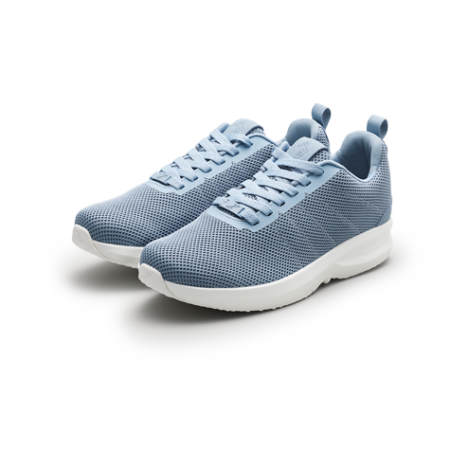 GaitLine Track Knit Dusty Blue/White