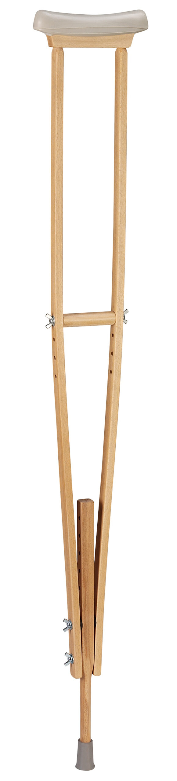 15g UDGÅET Underarms krykke Træ Str. Large, Sæt - Billede 1