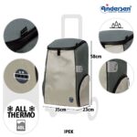 UDGÅET Andersen Royal Shopper Ipek Sølv - Billede 3