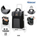 UDGÅET Andersen Royal Shopper Isak Antrasit - Billede 3
