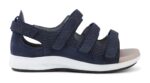 New Feet Sandal Blå m/hælkappe - Billede 2