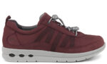 New Feet Bordeaux Snøresko Nubuck - Billede 2