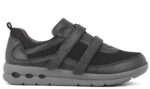 New Feet Sort Sko Mesh m/velcro - Billede 2