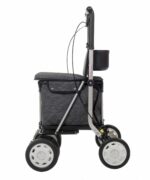 Indkøbstrolley Rollator 900 Grå Carlett - Billede 3
