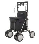 Indkøbstrolley Rollator 900 Sort Carlett