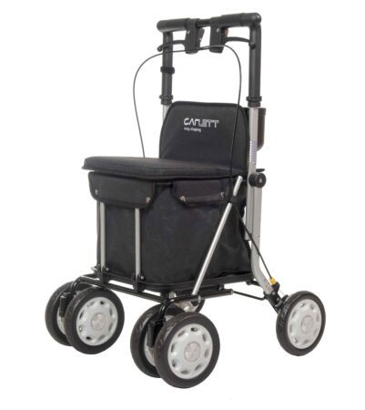 Indkøbstrolley Rollator 900 Sort Carlett