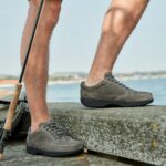 New Feet Bred Grå Herresko I Nubuck Læder - Billede 5