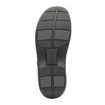 New Feet Sort Herresnøresko Med stretchlæder - Billede 5