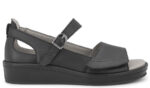 New Feet Sort Sandal med hælkappe - Billede 2