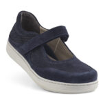 New Feet Blå Ballerina Nubuck