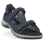 New Feet Blå Sandal med Hælkappe