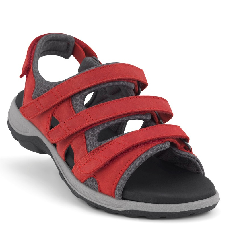 191-25-320_b New Feet Rød Sandal - Billede 1