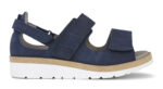 New feet Blå Sandal med Hælkappe - Billede 2