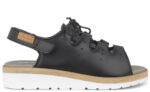 New Feet Sort Sandal m/Snøre - Billede 2