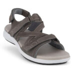 New Feet Grå Sandal Nubuck