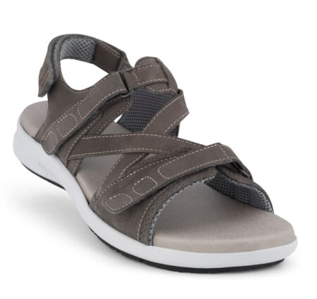 New Feet Grå Sandal Nubuck