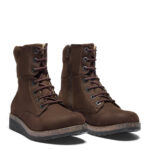 New Feet Brun Snørestøvle Nubuck Læder