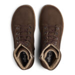 New Feet Brun Snørestøvle Nubuck Læder - Billede 3
