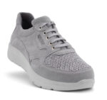New Feet Lysegrå Sko Mesh Stretch