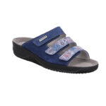 Rohde Blå Slipper Softvelour