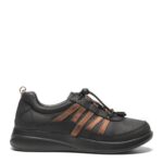 New Feet Sort Snøresko Nubuck - Billede 2
