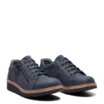 New Feet Mørkeblå Nubuck Sko