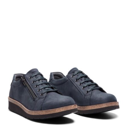 New Feet Mørkeblå Nubuck Sko